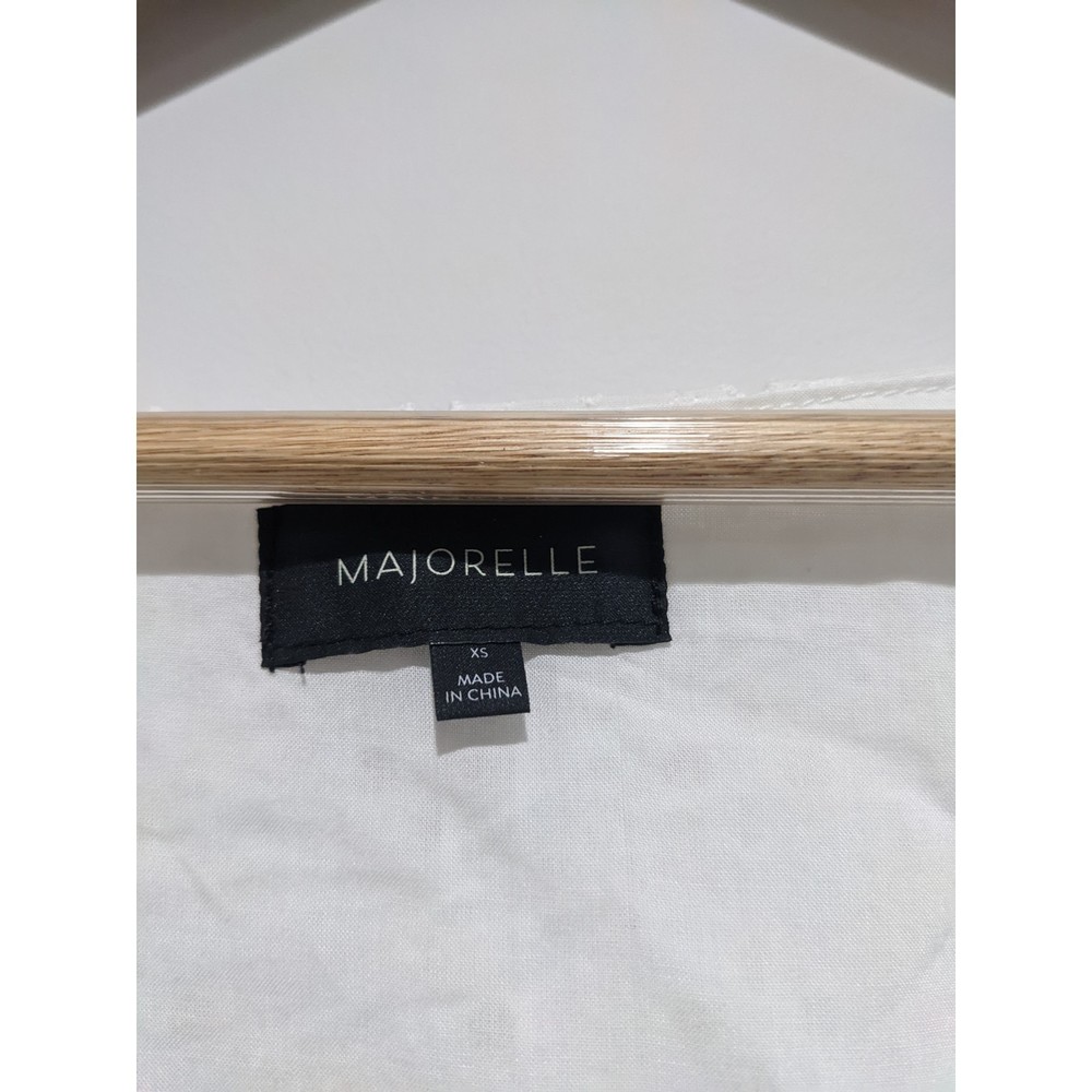 Majorelle White Eyelet Cottagecore Blouse Size XS - Picture 6 of 10